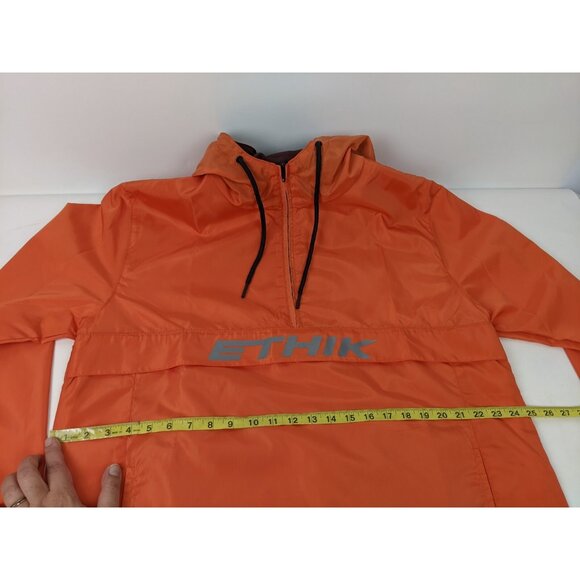 Ethik Acadia Anorka Jacket Size XL Salmon NWT Unisex Hooded Orange Hiking - Picture 9 of 13